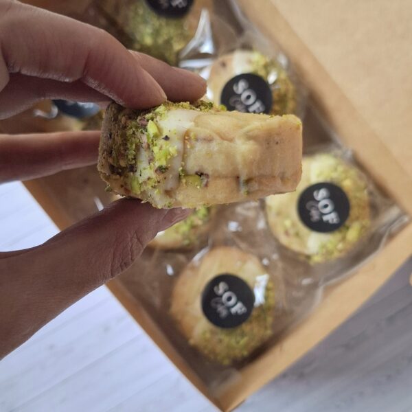 Alfajores de Pistacho - 6 unidades