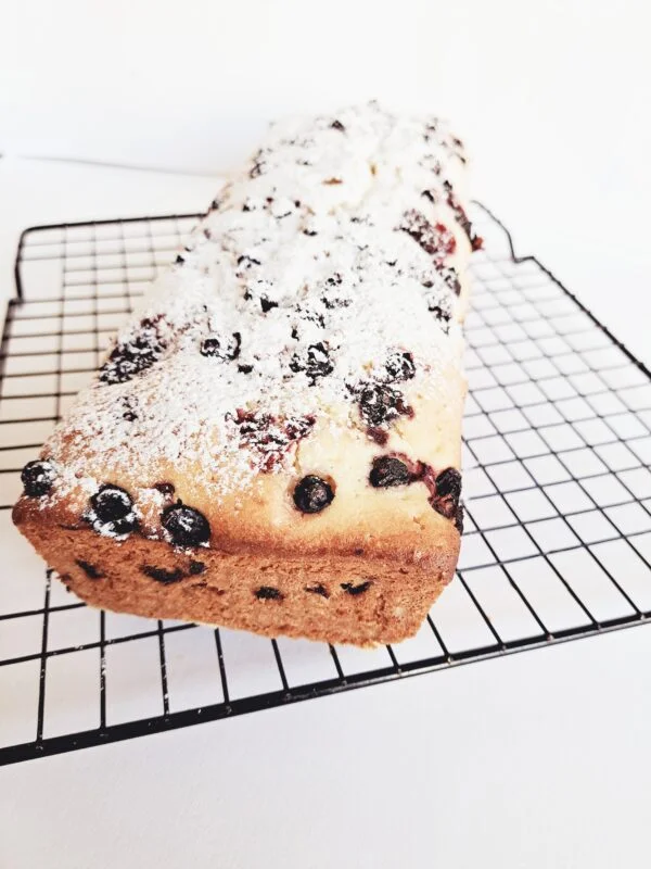 Budín de Frutos Rojos