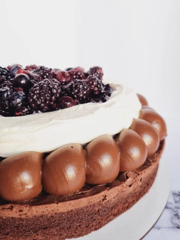 Brownie Frutos Rojos