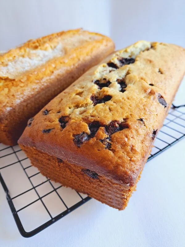 Budín de Banana con Chips Chocolate