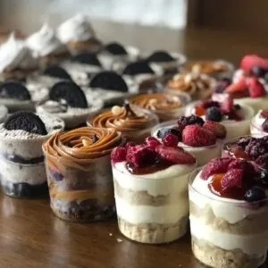 Shots - Postres en vaso - 24 Unidades